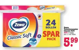 Scheck-in-Center Zewa Toilettenpapier Classic Soft Angebot