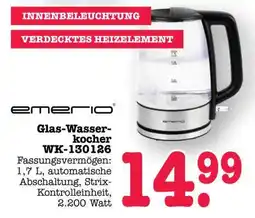 Scheck-in-Center emerio Glas-Wasserkocher WK-130126 Angebot