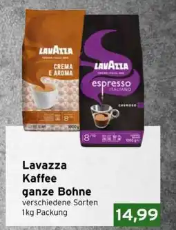 CAP Markt Lavazza Kaffee ganze Bohne Angebot