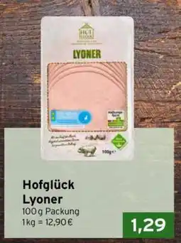 CAP Markt Hofglück Lyoner Angebot