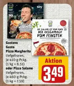 nahkauf Gustavo Gusto Pizza Margherita oder Pizza Salame Angebot