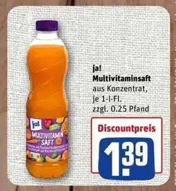 nahkauf ja! Multivitaminsaft Angebot