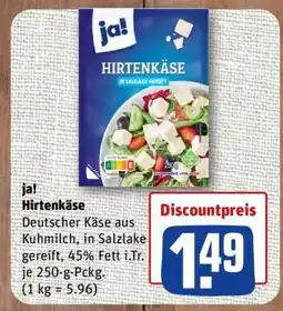 nahkauf ja! Hirtenkäse Angebot