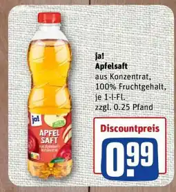 nahkauf ja! Apfelsaft Angebot