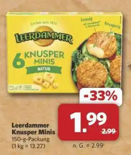 Combi Leerdammer Knusper Minis Angebot