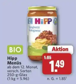 Combi Hipp Menüs Angebot