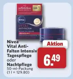 Combi Nivea Vital Anti-Falten Intensiv Tagespflege oder Nachtpflege Angebot
