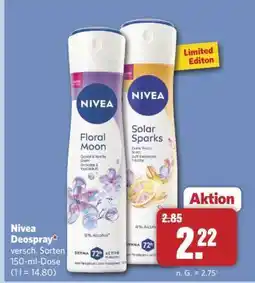 Combi Nivea Deospray Angebot