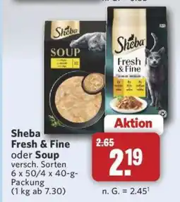 Combi Sheba Fresh & Fine oder Soup Angebot