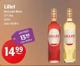 Getränke Hoffmann Lillet Rosé oder Blanc Angebot