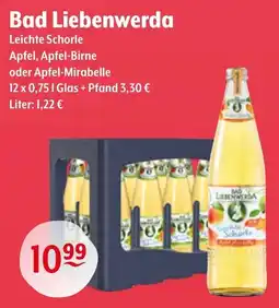 Getränke Hoffmann Bad Liebenwerda Leichte Schorle Apfel, Apfel-Birne oder Apfel-Mirabelle Angebot