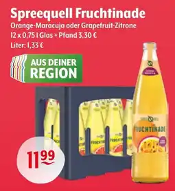 Getränke Hoffmann Spreequell Fruchtinade Angebot