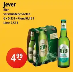 Getränke Hoffmann Jever Bier Angebot