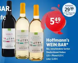 Getränke Hoffmann Hoffmann's WEIN:BAR* Angebot