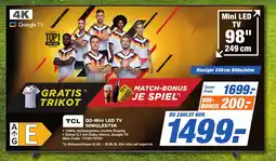 K+B Expert TCL QD-Mini LED TV 98MQLED75K Angebot