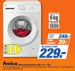 K+B Expert Amica Waschmaschine WA 10-1 EX Angebot