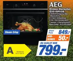 K+B Expert AEG Einbau-Backofen EX51SPV2B Angebot