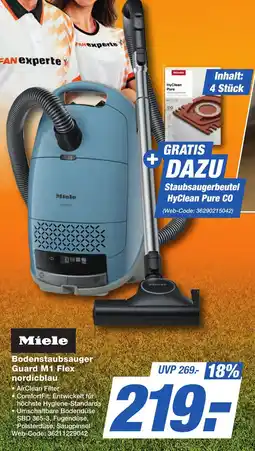 K+B Expert Miele Bodenstaubsauger Guard M1 Flex nordicblau Angebot