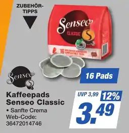 K+B Expert Senseo Kaffeepads Senseo Classic Angebot