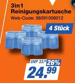 K+B Expert BRAUN 3in1 Reinigungskartusche Angebot