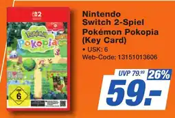 K+B Expert Nintendo Switch 2-Spiel Pokémon Pokopia (Key Card) Angebot