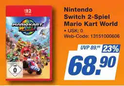 K+B Expert Nintendo Switch 2-Spiel Mario Kart World Angebot