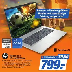 K+B Expert hp Notebook 17-cn3678ng Angebot