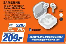 K+B Expert SAMSUNG In-Ear-Kopfhörer Galaxy Buds4 Pro Angebot