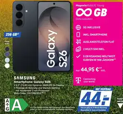 K+B Expert SAMSUNG Smartphone Galaxy S26 + Magenta Mobil XL Young Angebot