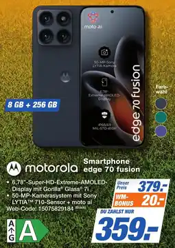 K+B Expert motorola Smartphone edge 70 fusion Angebot