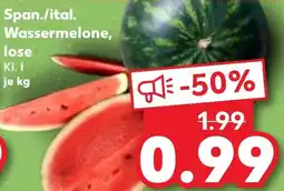 Kaufland Span./ital. Wassermelone Angebot