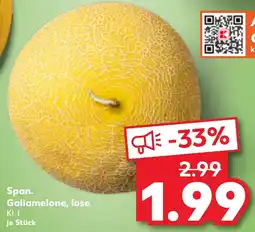 Kaufland Span. Galiamelone Angebot