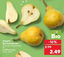 Kaufland Bio-Tafelbirnen Angebot