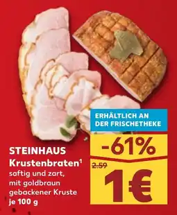 Kaufland STEINHAUS Krustenbraten Angebot