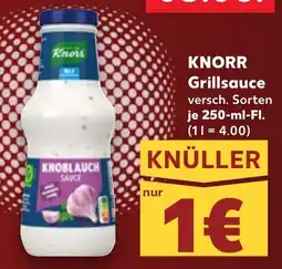 Kaufland KNORR Grillsauce Angebot