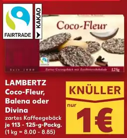Kaufland LAMBERTZ Coco-Fleur, Balena oder Divina Angebot