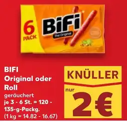 Kaufland BIFI Original oder Roll Angebot