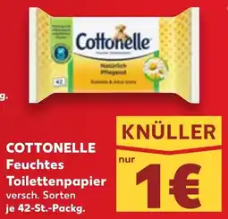 Kaufland COTTONELLE Feuchtes Toilettenpapier Angebot