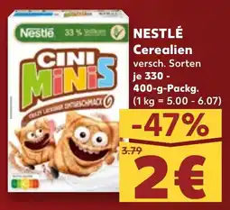 Kaufland NESTLÉ Cerealien Angebot