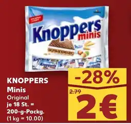 Kaufland Knoppers Minis Angebot