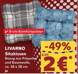 Kaufland LIVARNO Sitzkissen Angebot