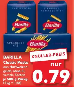Kaufland BARILLA Classic Pasta Angebot
