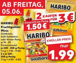 Kaufland HARIBO Fruchtgummi Minis Angebot