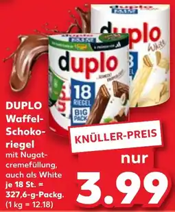 Kaufland DUPLO Waffel Schokoriegel Angebot