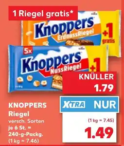 Kaufland KNOPPERS Riegel Angebot