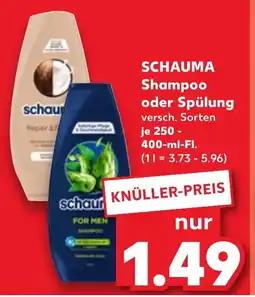Kaufland SCHAUMA Shampoo oder Spülung Angebot