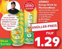Kaufland GÖNRGY Energy Drink by Montanablack Angebot