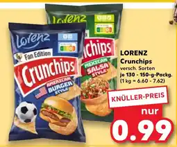 Kaufland LORENZ Crunchips Angebot