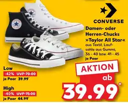 Kaufland CONVERSE Damen- oder Herren-Chucks Taylor All Star Angebot
