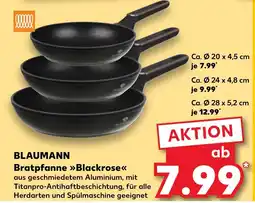 Kaufland BLAUMANN Bratpfanne Blackrose Angebot